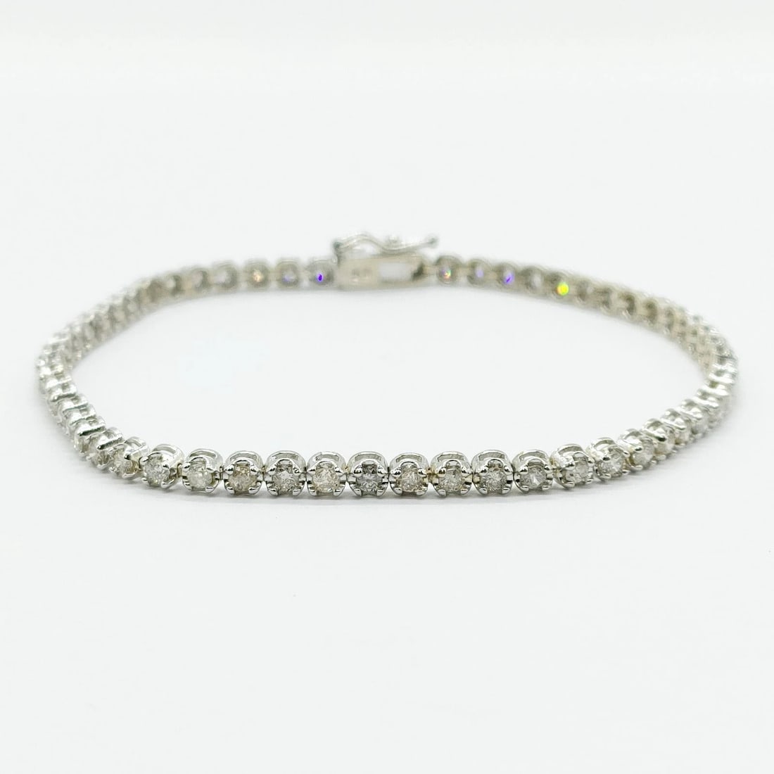 JEWELRY BRACELET NATURAL DIAMOND WHITE GOLD: Jewelry Bracelet Natural Diamond White Gold Brand: Unbranded Type: Bracelet Material: White gold, Color: White gold Size: Chain Size : 17 cm / 6.69 inch Accessories: None Accessories Notic