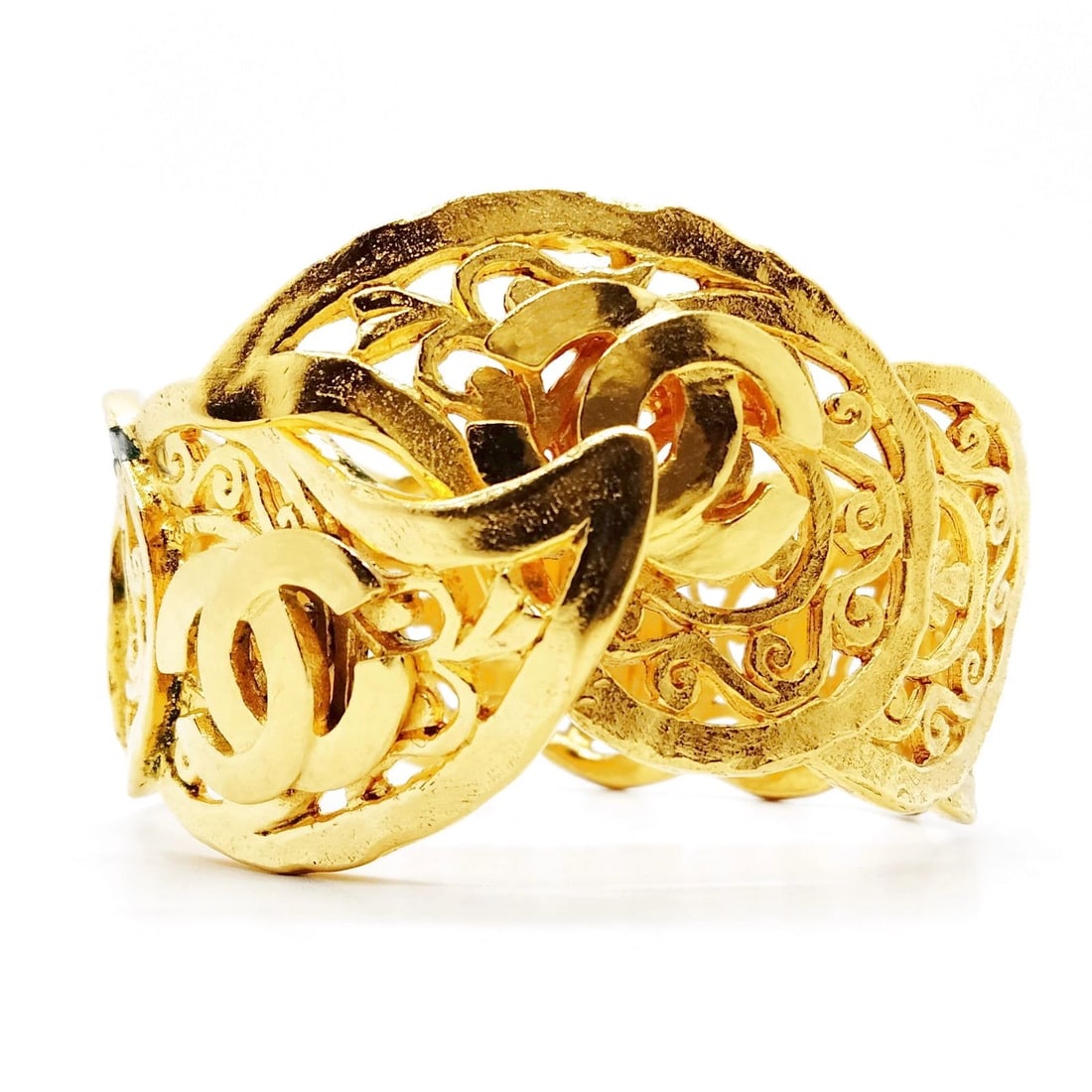 CHANEL BANGLE GOLD - 2