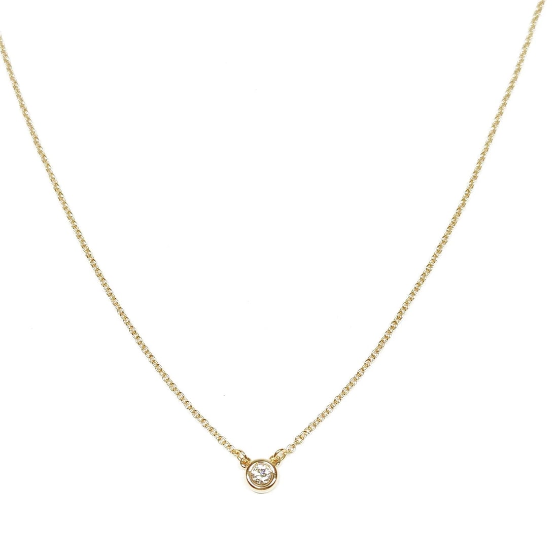 TIFFANY AND CO. NECKLACE BY THE YARD PERETTI DIAMOND: Tiffany and Co. Necklace By the yard Peretti Diamond Brand: Tiffany and Co. Type: Necklace Material: Gold, Color: Yellow Gold Size: Chain Size : 37.6 cm / 14.8 inch Accessories: None