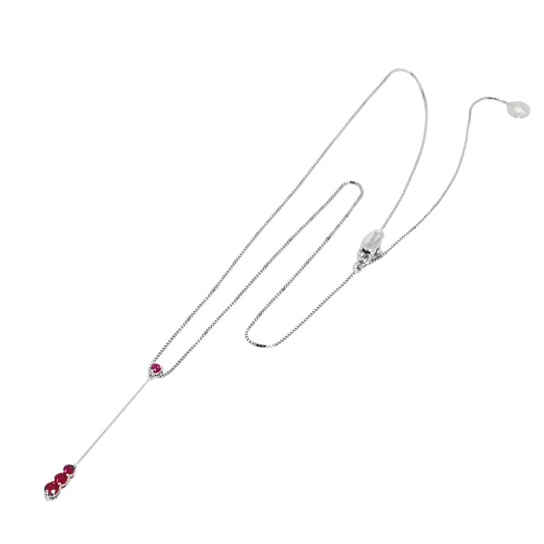 DAMIANI RUBY DIAMOND NECKLACE 18K - 2