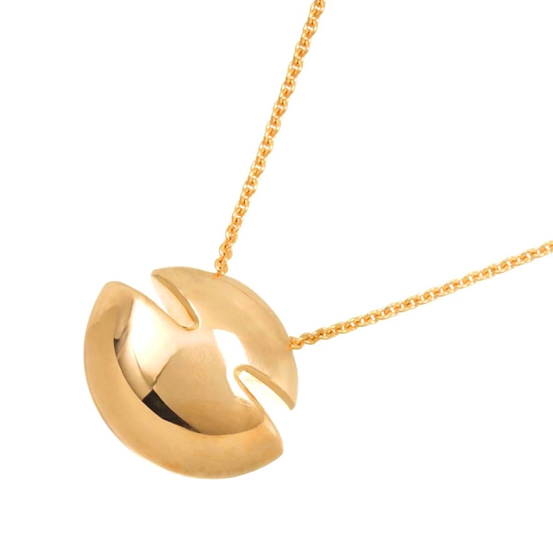 BVLGARI CABOCHON NECKLACE 18K PINK GOLD (1 of 6)