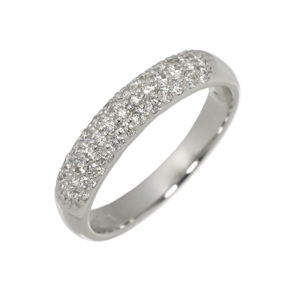 PONTE VECCHIO PICCOLINI DIAMOND RING 18K: Ponte Vecchio PICCOLINI Diamond Ring 18K Brand: Ponte Vecchio Type: Ring Material: 750 White Gold, Color: White Gold Size: 5.5-5.75(US) Accessories: None Accessories Notice: When purchasing