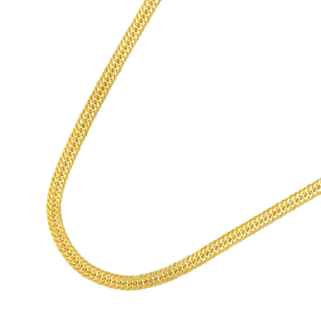 KIHEI CHAIN NECKLACE 18K YG: Kihei chain Necklace 18K YG Brand: Unbranded Type: Necklace Material: 18K, Color: Gold Size: Size Inner circumference:19.7inch Width:(max.) 2mm Accessories: None Accessories Notice: When