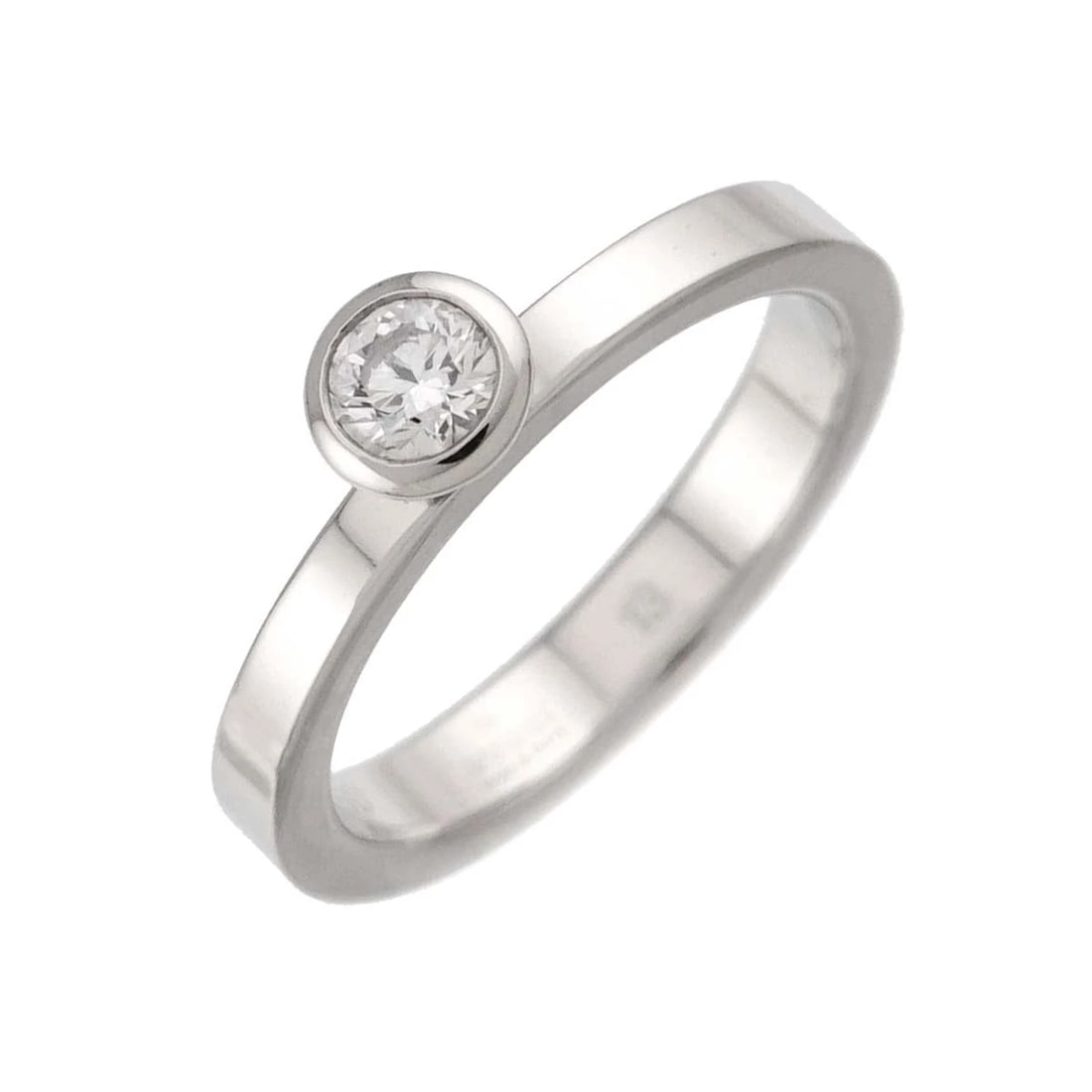 GUCCI DIAMOND RING PT PLATINUM: GUCCI Diamond Ring Pt Brand: GUCCI Type: Ring Material: Pt Platinum, Color: Platinum Size: 13/6.25-6.5(US) Accessories: None Accessories Notice: When purchasing pre-owned goods, please ref
