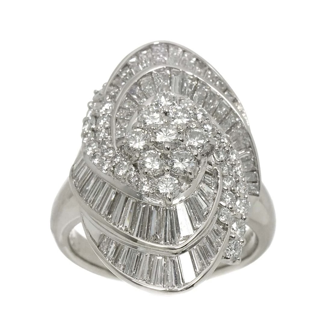 DIAMOND RING PT PLATINUM - 2