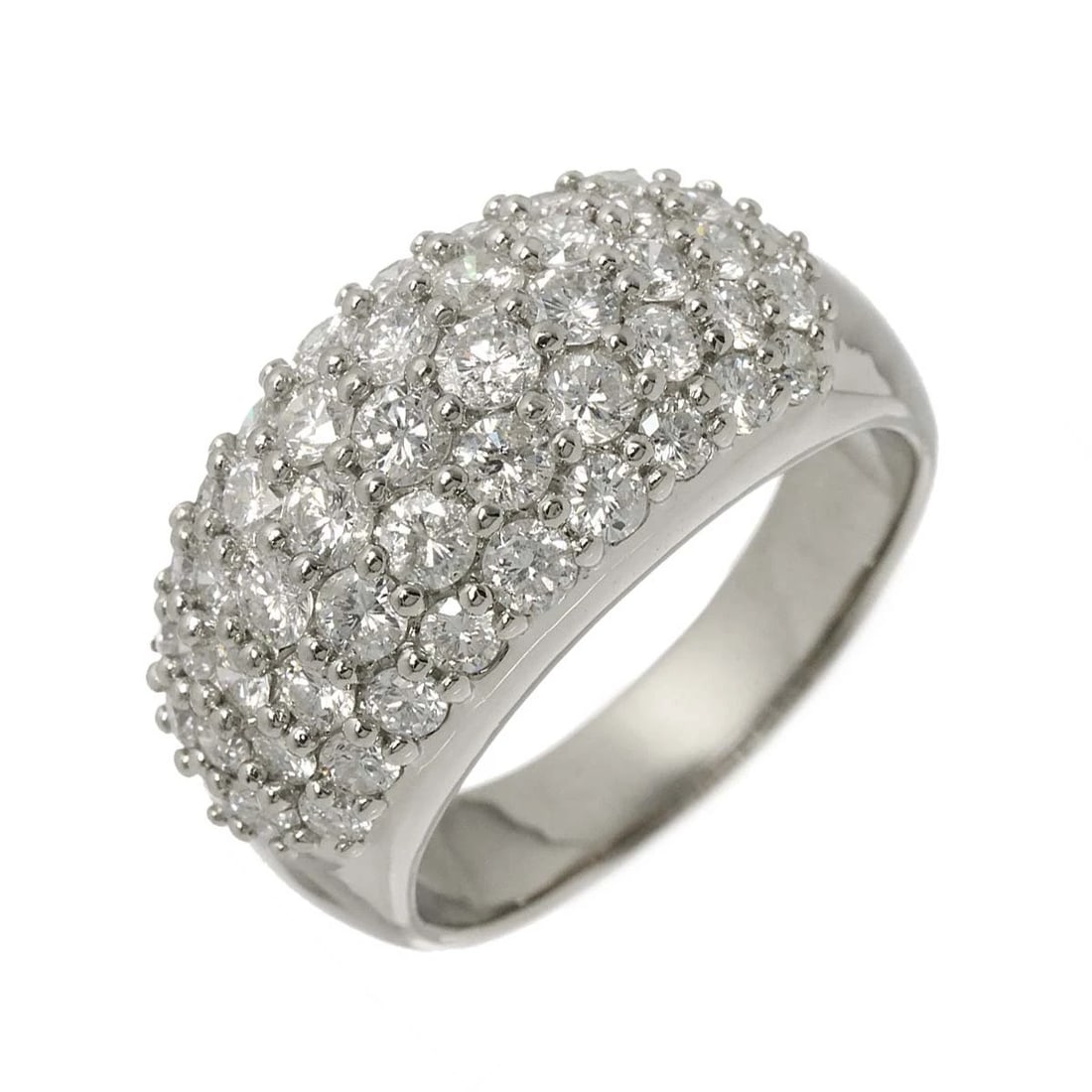 DIAMOND RING PT PLATINUM: Diamond Ring Pt Platinum Brand: Unbranded Type: Ring Material: Pt Platinum, Color: Platinum Size: 7.75-8(US) Accessories: None Accessories Notice: When purchasing pre-owned goods, please r