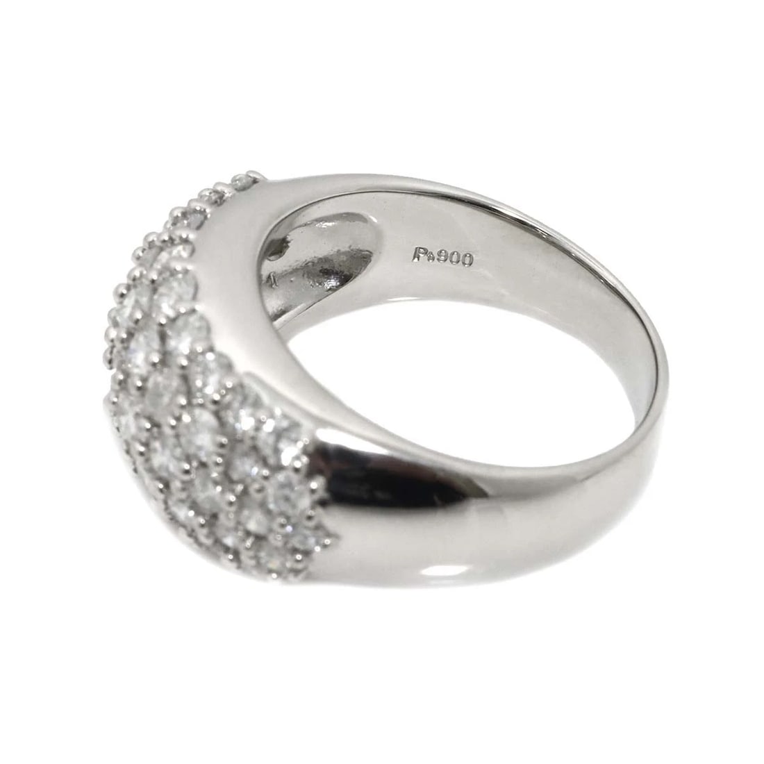 DIAMOND RING PT PLATINUM - 4