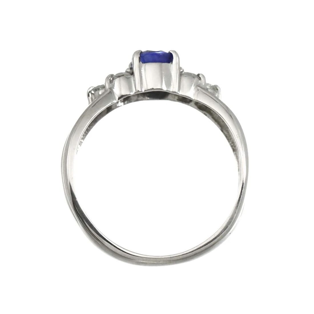 SAPPHIRE DIAMOND RING - 4