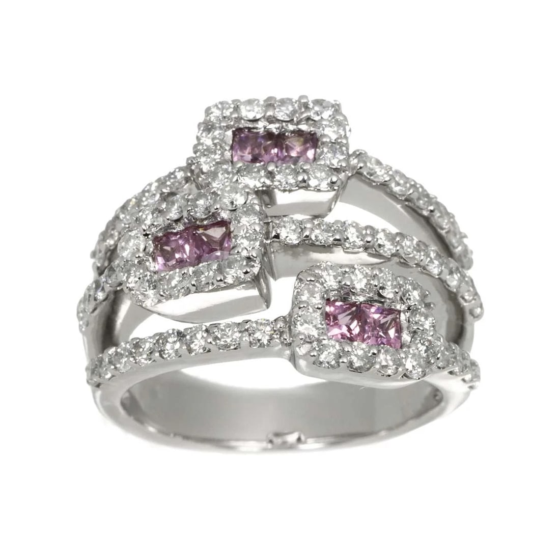 SAPPHIRE DIAMOND RING - 2