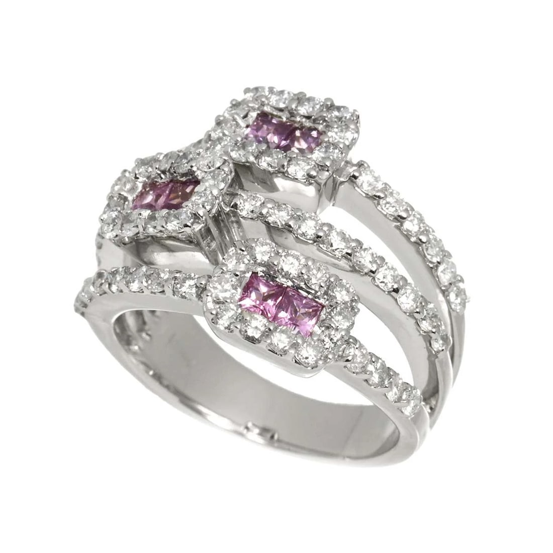 SAPPHIRE DIAMOND RING - 3