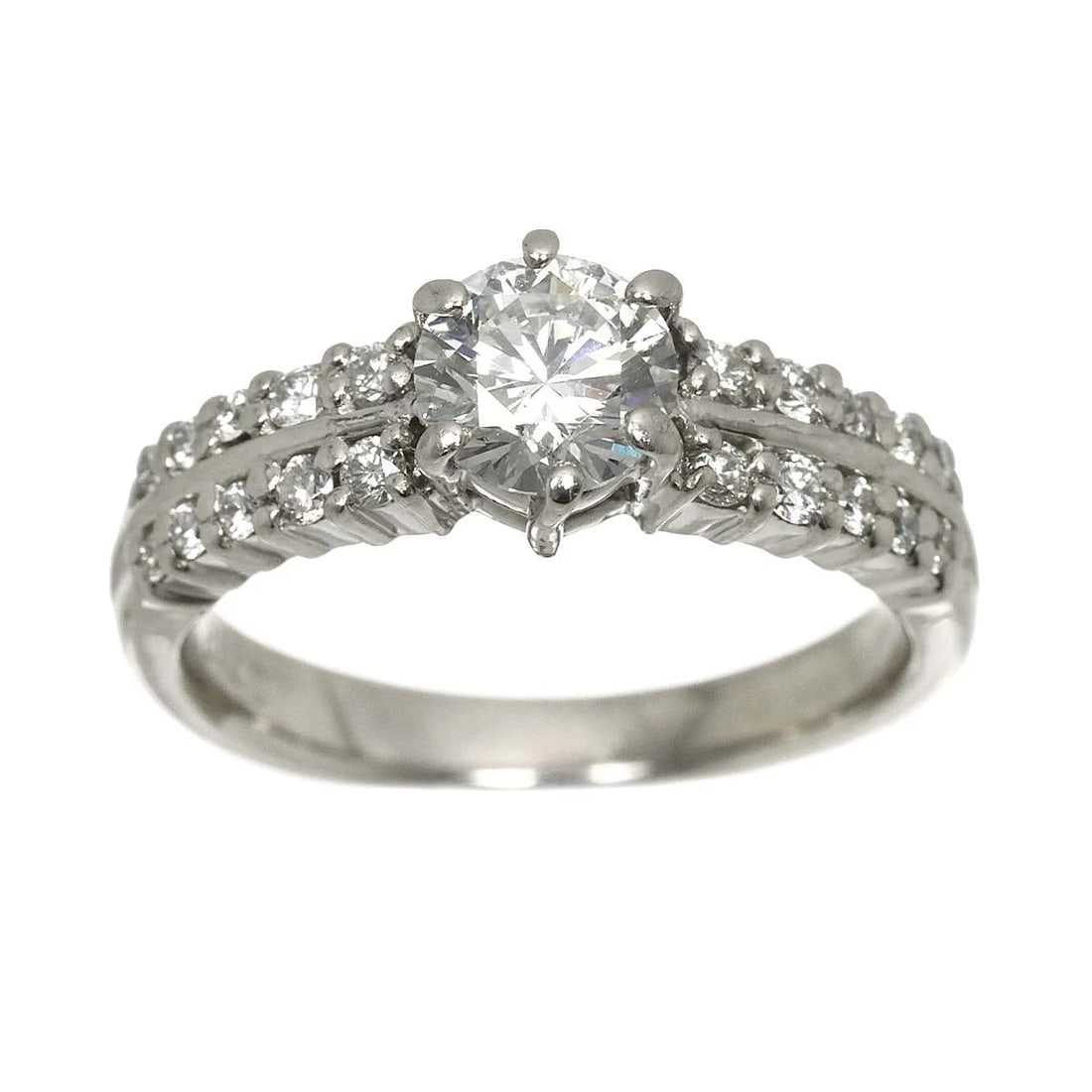 DIAMOND RING PT PLATINUM - 2