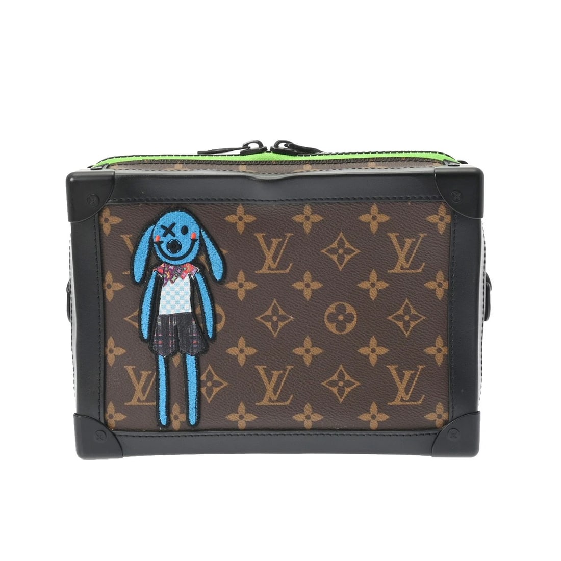 LOUIS VUITTON LV FRIEND SOFT TRUNK MONOGRAM: LOUIS VUITTON LV Friend Soft Trunk Monogram Brand: LOUIS VUITTON Type: Shoulder Bag Material: Monogram canvas Color: Brown Size: H:about 6.7inch W:about 9.6inch D:about 3.5inch Shoulder:about