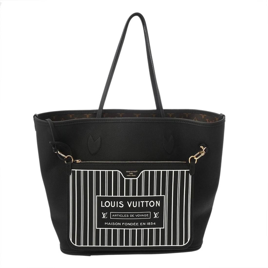 LOUIS VUITTON NEVERFUL INSIDE OUT MM MONOGRAM (1 of 10)