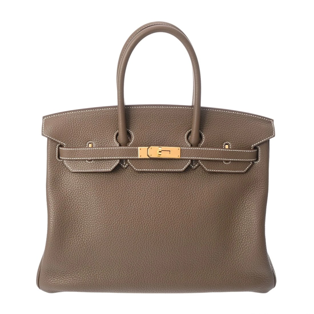 HERMES BIRKIN 35 TAURILLON CLEMENCE ETOPE UNISEX HANDBAG (1 of 9)