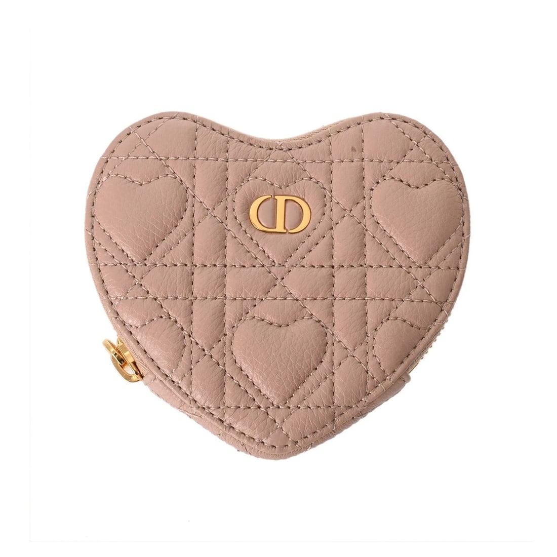 DIOR DIORAMOUR DIOR CARO CHAIN HEART POUCH (1 of 9)