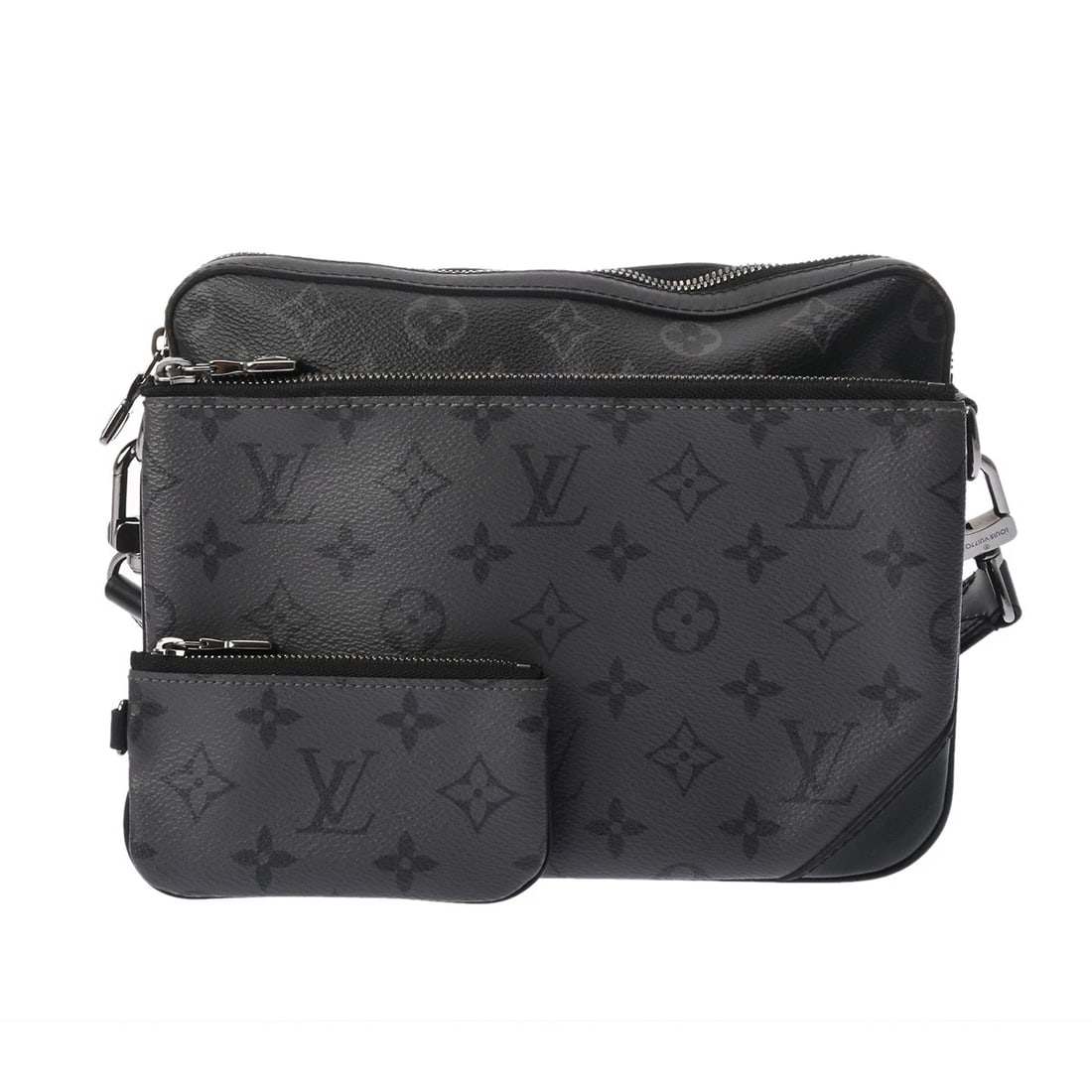 LOUIS VUITTON TRIO MESSENGER MONOGRAM ECLIPSE (1 of 9)