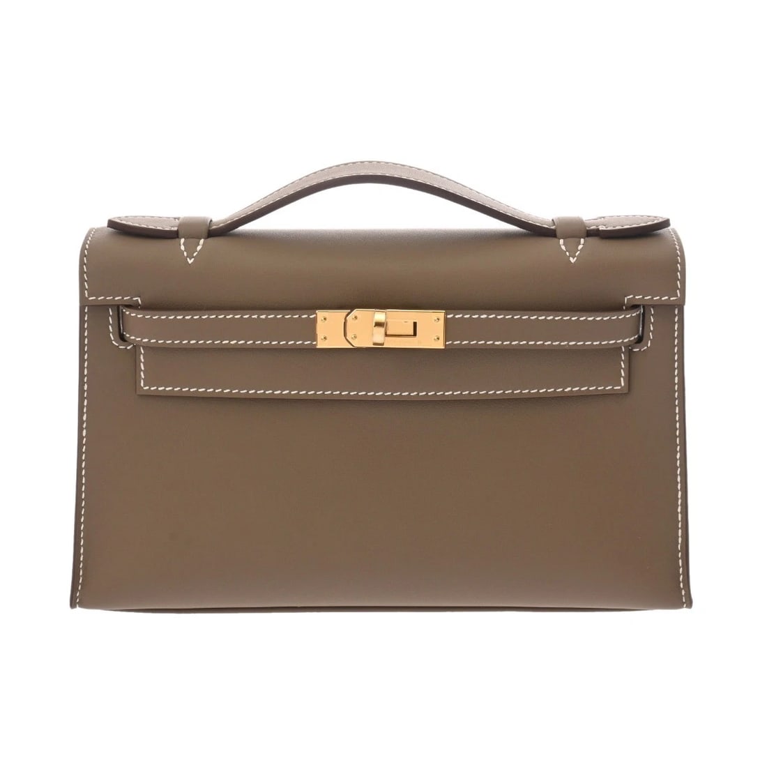 HERMES POCHETTE KELLY VAUX SWIFT ETOPE HANDBAG (1 of 9)