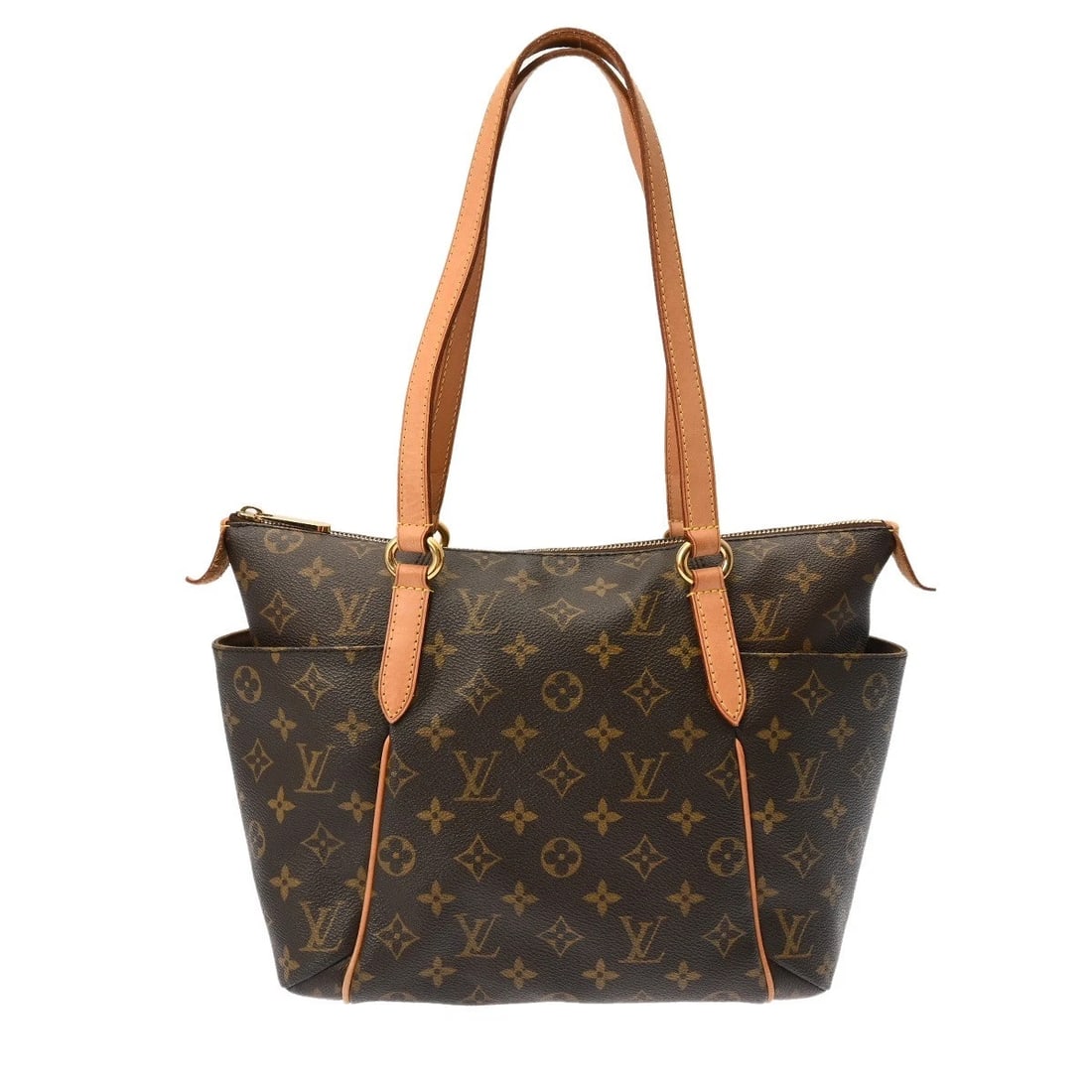 LOUIS VUITTON TOTALLY PM OLD MODEL MONOGRAM: LOUIS VUITTON Totally PM old model Monogram Brand: LOUIS VUITTON Type: Tote Bag Material: Monogram canvas Color: Brown Size: H:about 9.4inch (Center) W:about 11.0inch (Bottom) D:about 4.5inch
