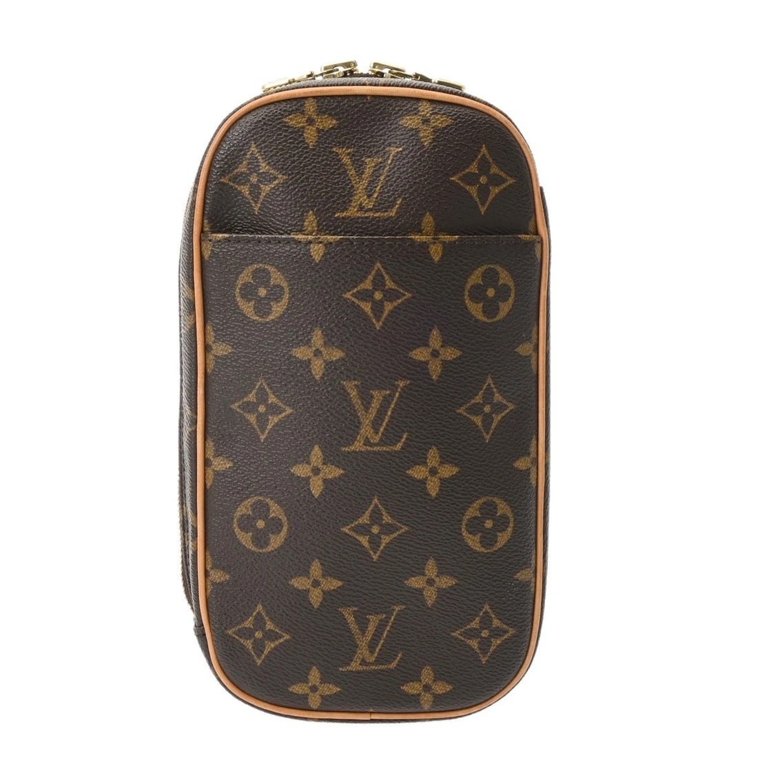 LOUIS VUITTON POCHETTE GANGE MONOGRAM BROWN POUCH (1 of 9)