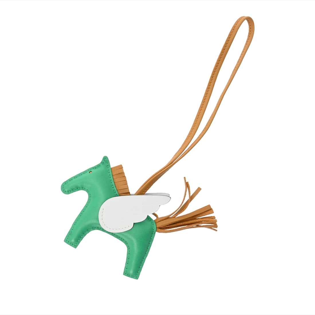 HERMES RODEO PM PEGASUS ANYO MIRO MINT/BLUE BAG CHARM (1 of 7)