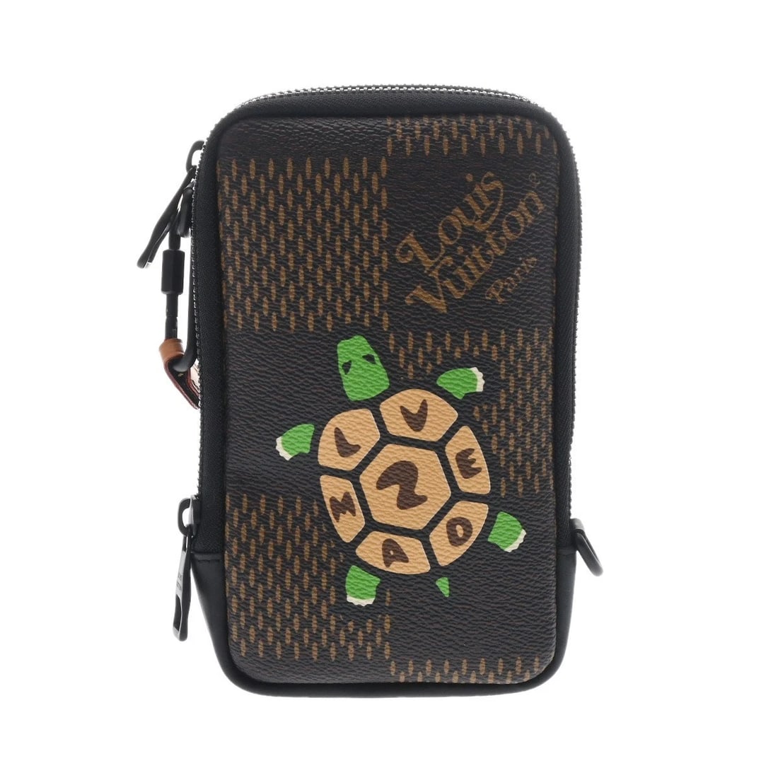 LOUIS VUITTON DOUBLE PHONE POUCH DAMIER (1 of 10)