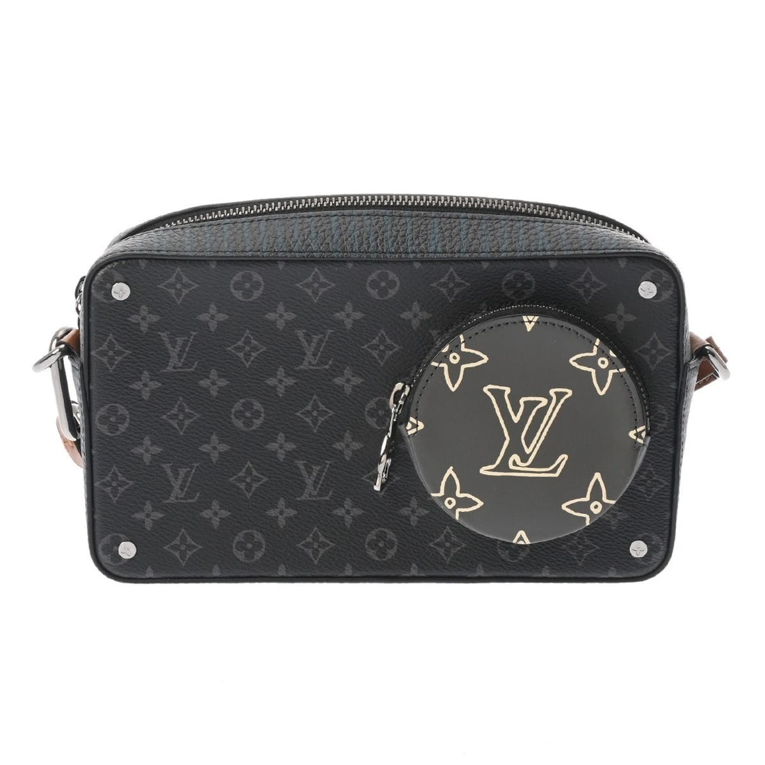 LOUIS VUITTON VOLGA ONSTRAP MONOGRAM ECLIPSE MONOGRAM CANVAS (1 of 9)
