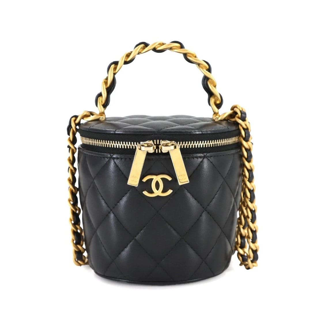 CHANEL MATELASSE MINI VANITY CHAIN HAND SHOULDER BAG (1 of 6)