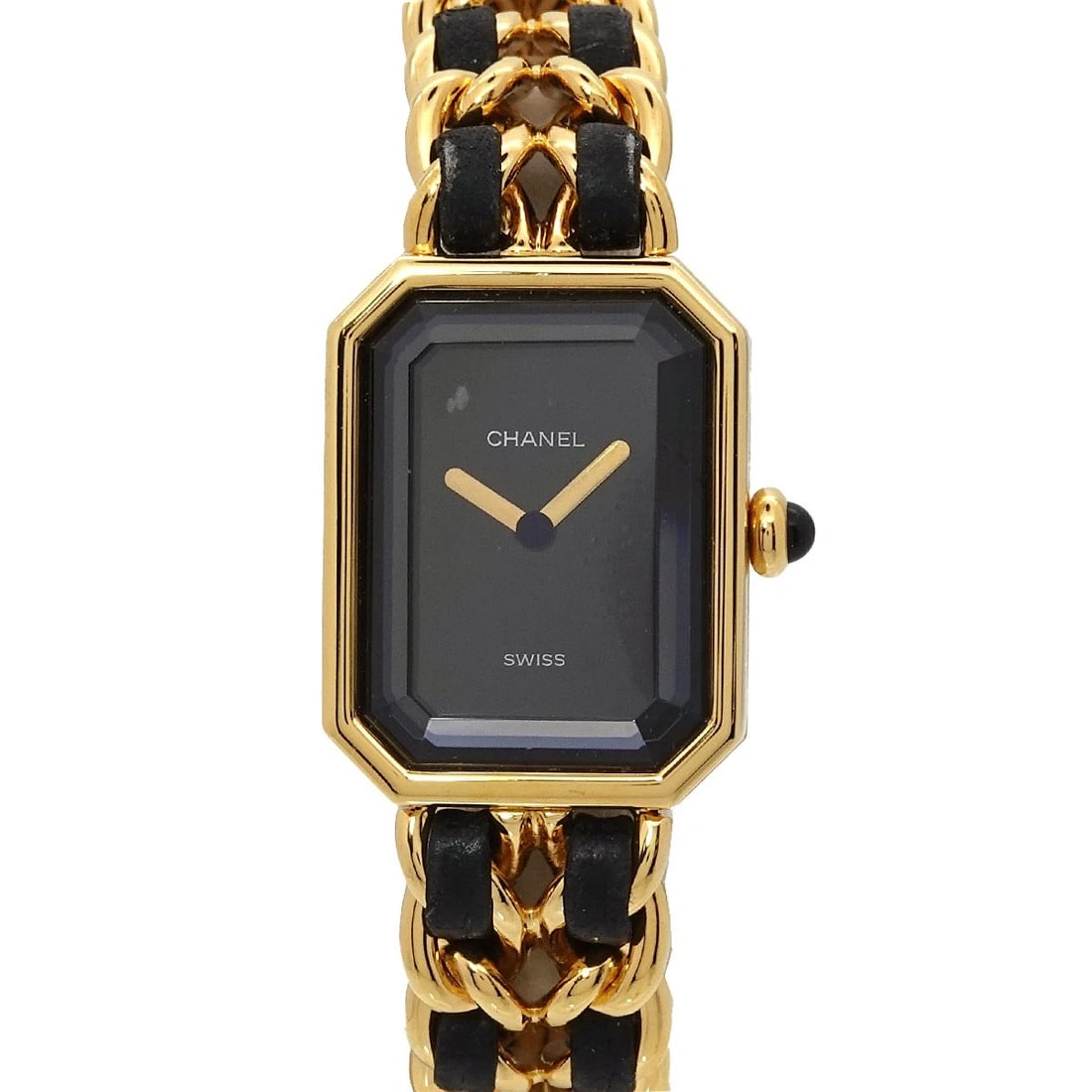 CHANEL PREMIERE BLACK WATCH WATCH (1 of 2)