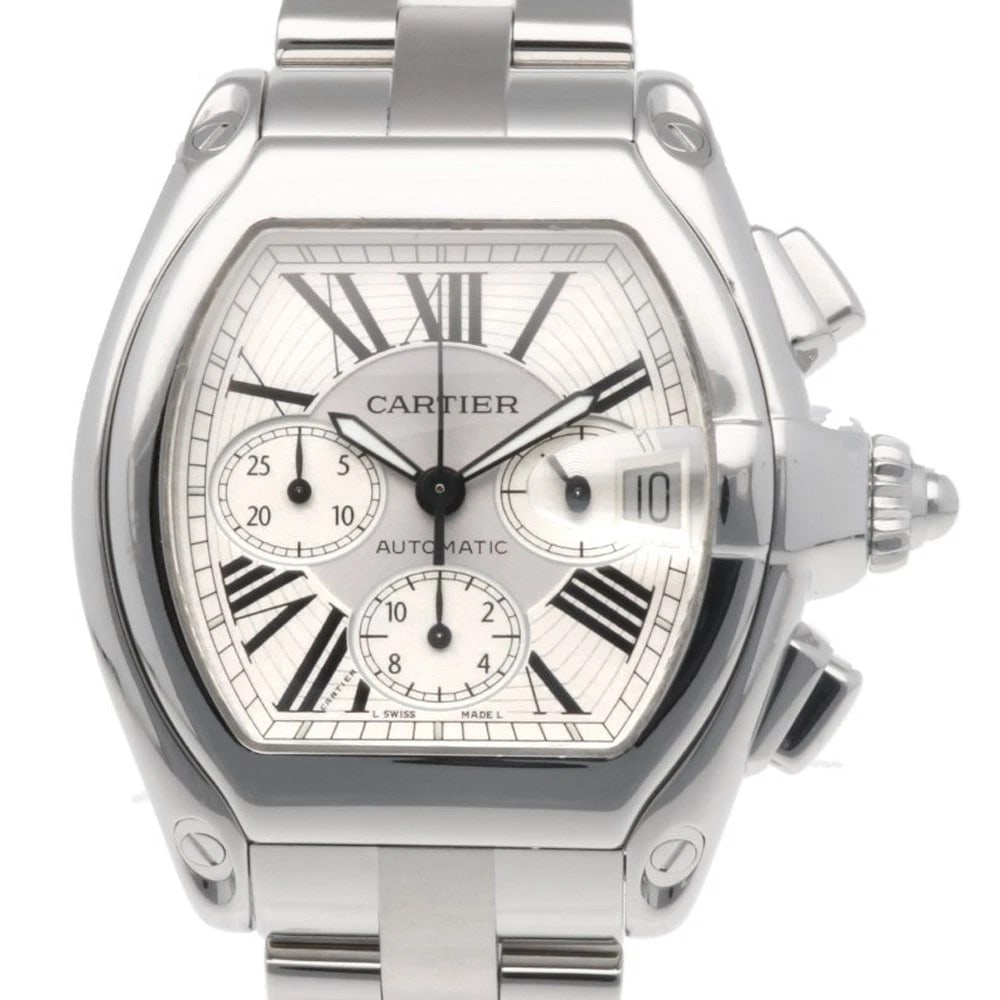 CARTIER ROADSTER CHRONOGRAPH WATCHES STAINLESS STEEL WATCH (1 of 5)