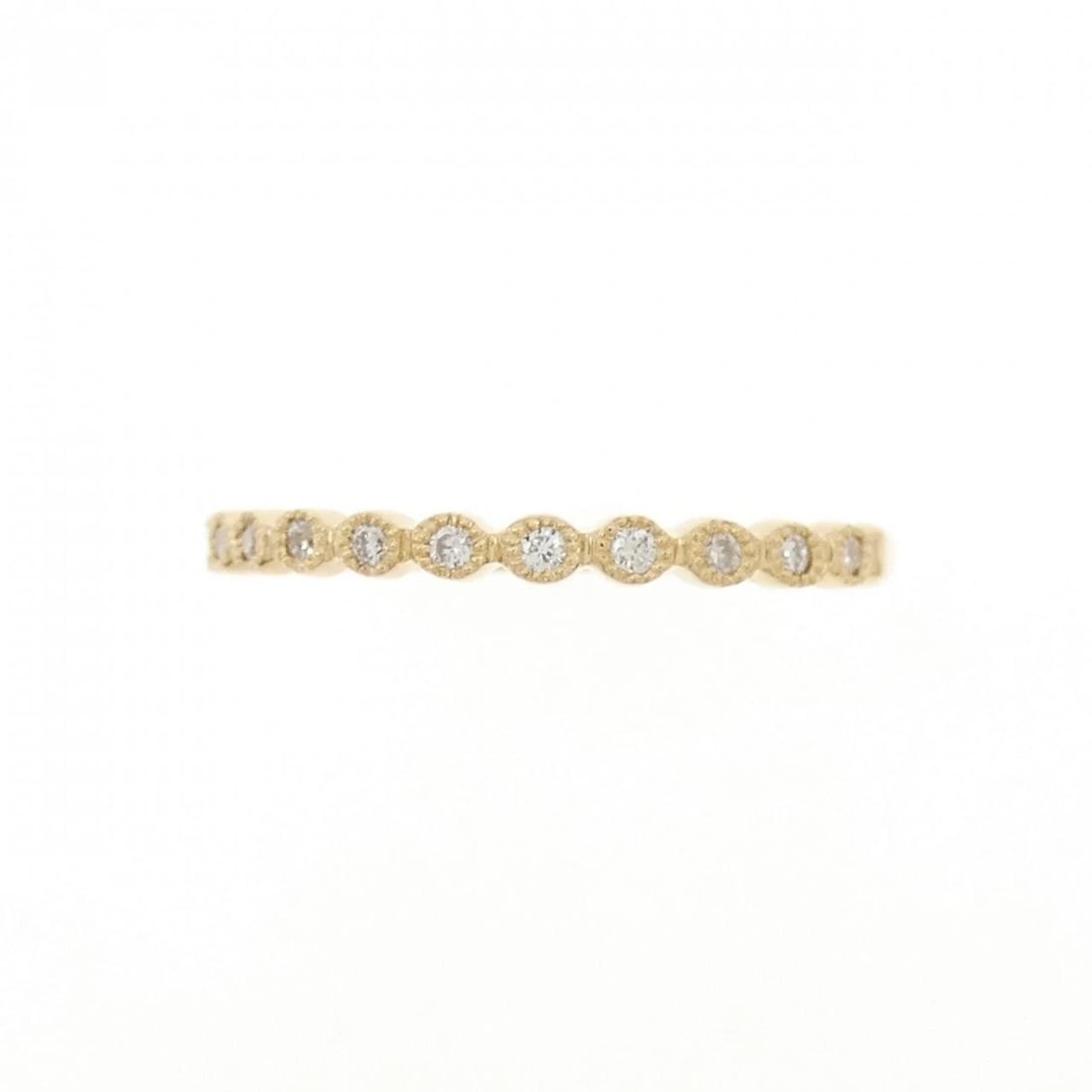 K18YG DIAMOND RING - 2