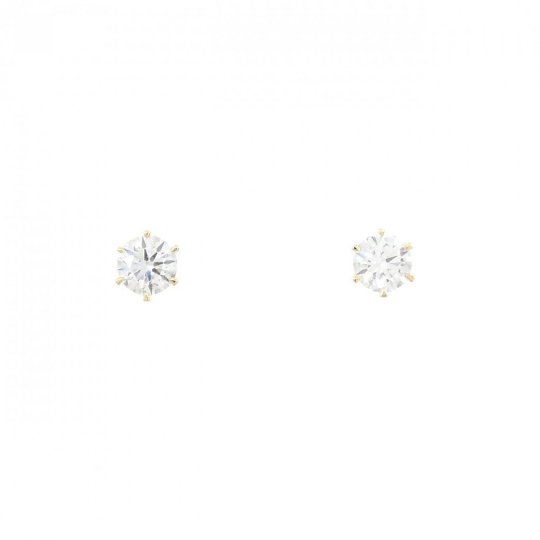 K18YG/ST DIAMOND PIERCE: K18YG/ST Diamond Pierce Brand: Unbranded Type: Pierce/Earring Material: 18K yellow gold/Stainless steel, Main Stone/Creation Natural Color: YELLOW GOLD Size: Actual Size Approx. length x width: 4.