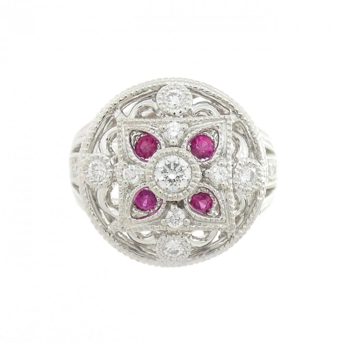 PT900 RUBY RING - 2