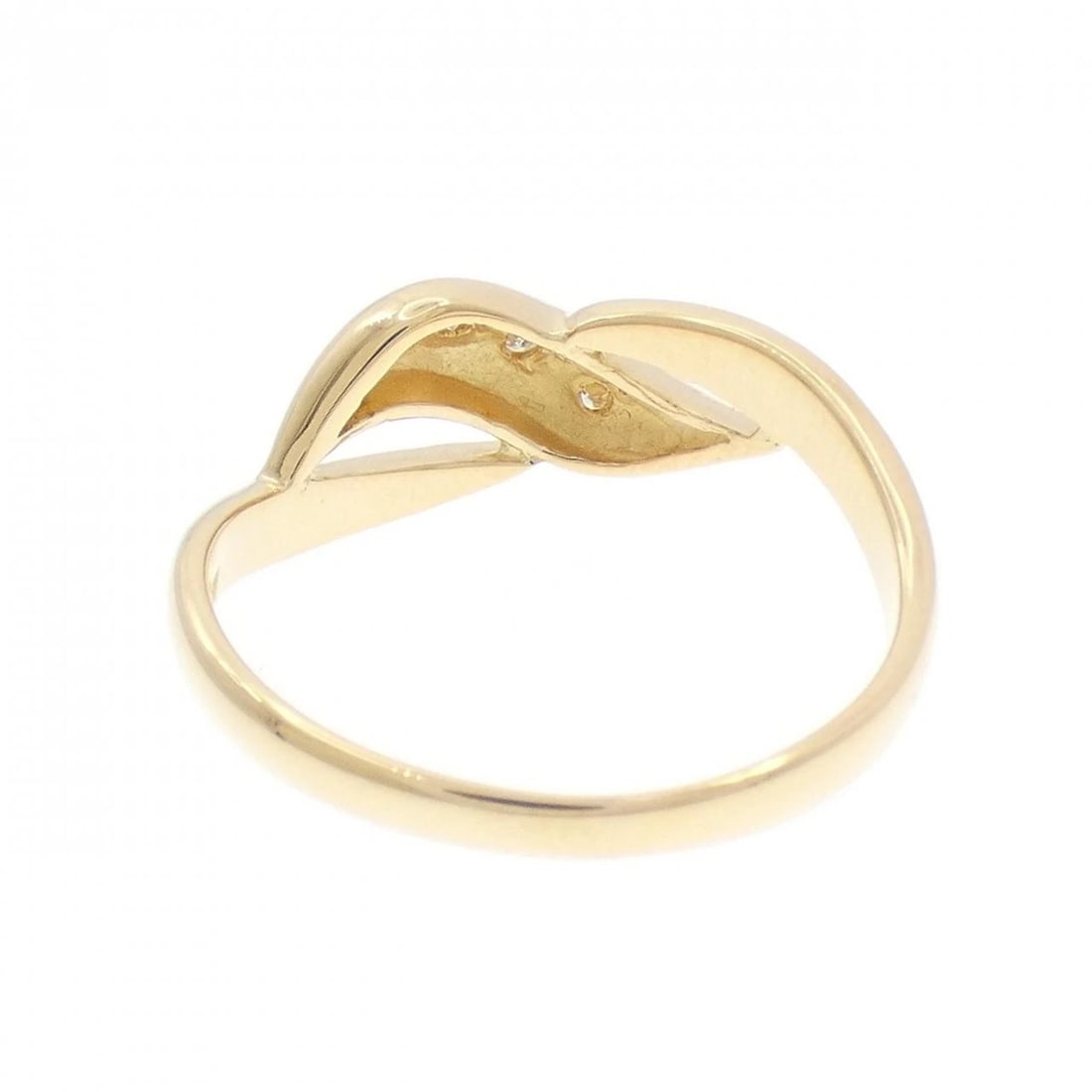 K18YG DIAMOND RING - 2