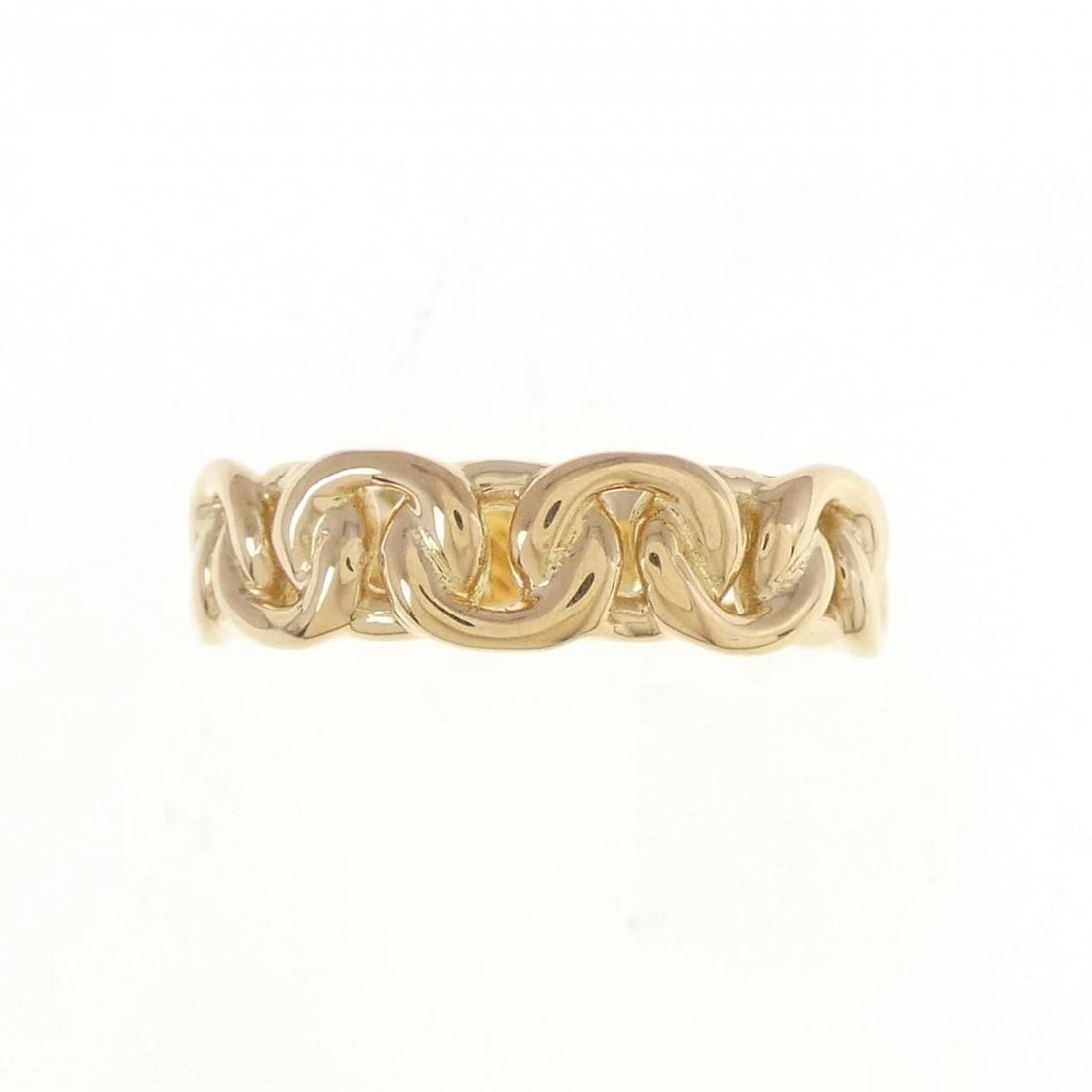 K18YG RING: K18YG ring Brand: Unbranded Type: Ring Material: K18 yellow gold, Color: Yellow Gold Size: US6 Accessories: None Accessories Notice: When purchasing pre-owned goods, please refer to the