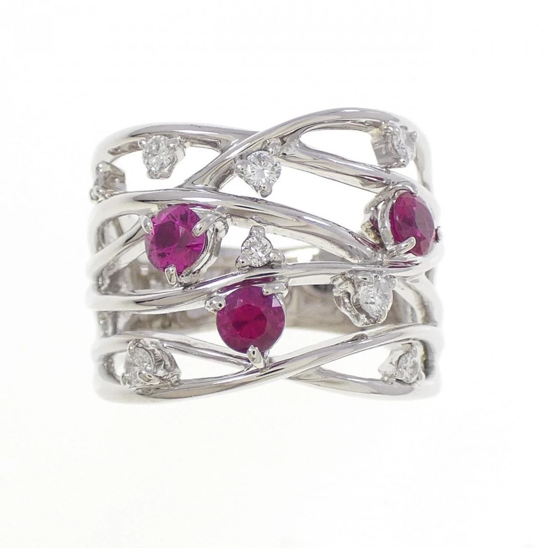 PT900 RUBY RING - 2