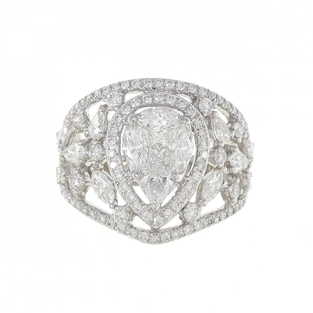 750WG DIAMOND RING - 2