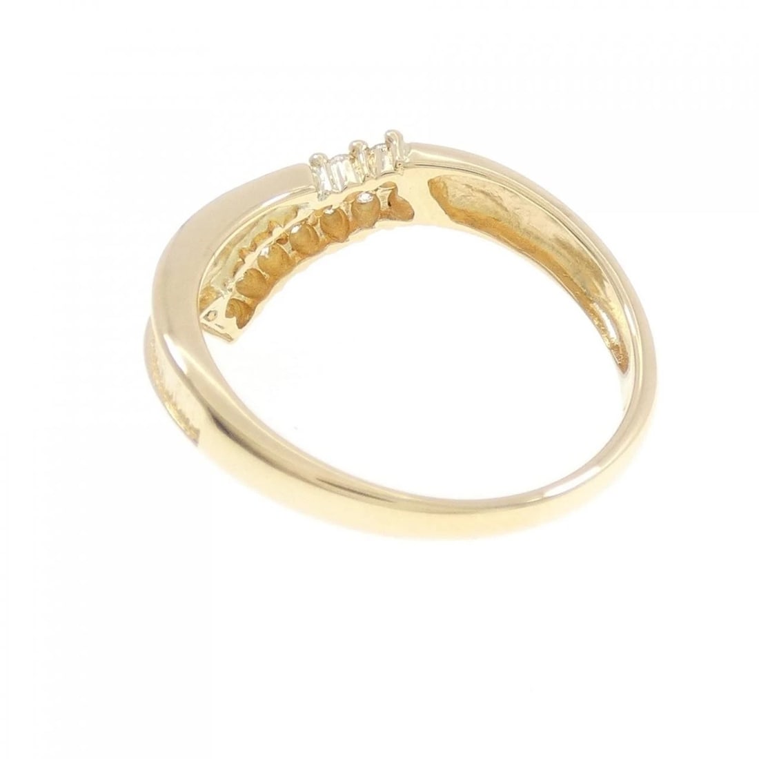 K18YG DIAMOND RING - 2