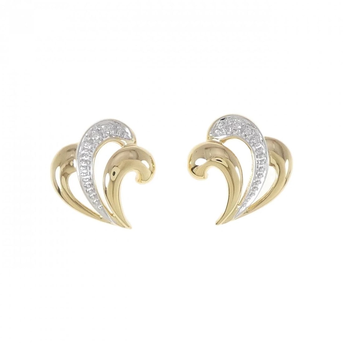 K18YG/K18WG/18K DIAMOND PIERCE: K18YG/K18WG/18K Diamond Pierce Brand: Unbranded Type: Diamond Pierce/Earring Material: 18K Yellow Gold/18K White Gold/18K Yellow Gold, Main Stone/Creation Natural Color: Multi Size: Actual