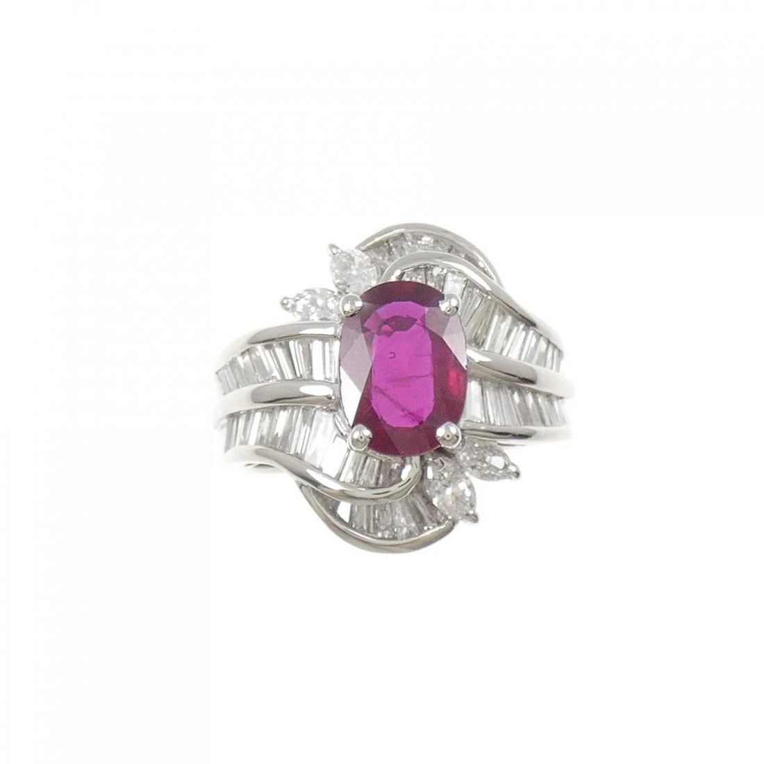 PT900 RUBY RING - 2