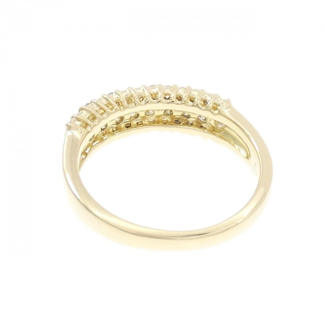 K18YG DIAMOND RING - 2