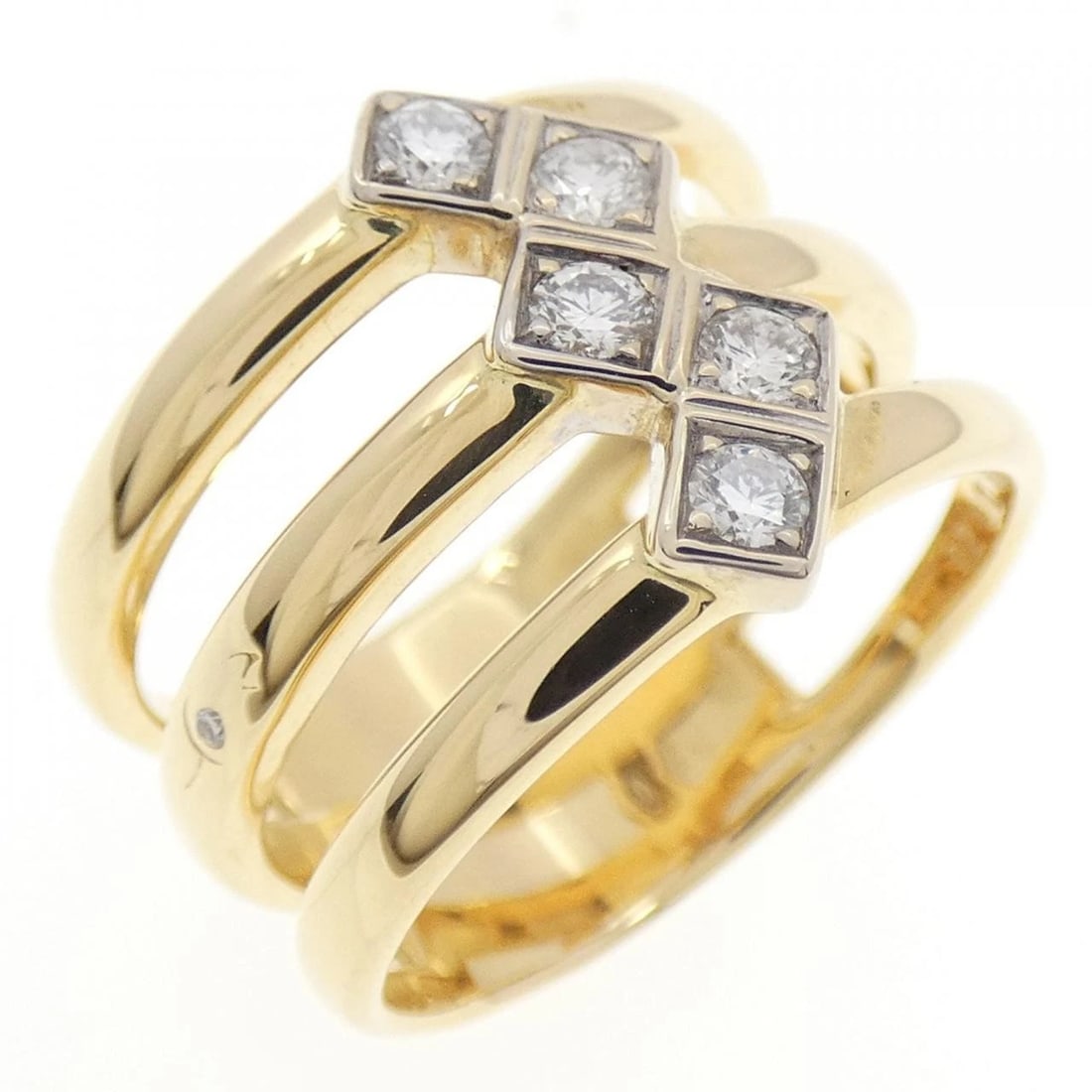 K18YG/K18WG DIAMOND RING (1 of 2)