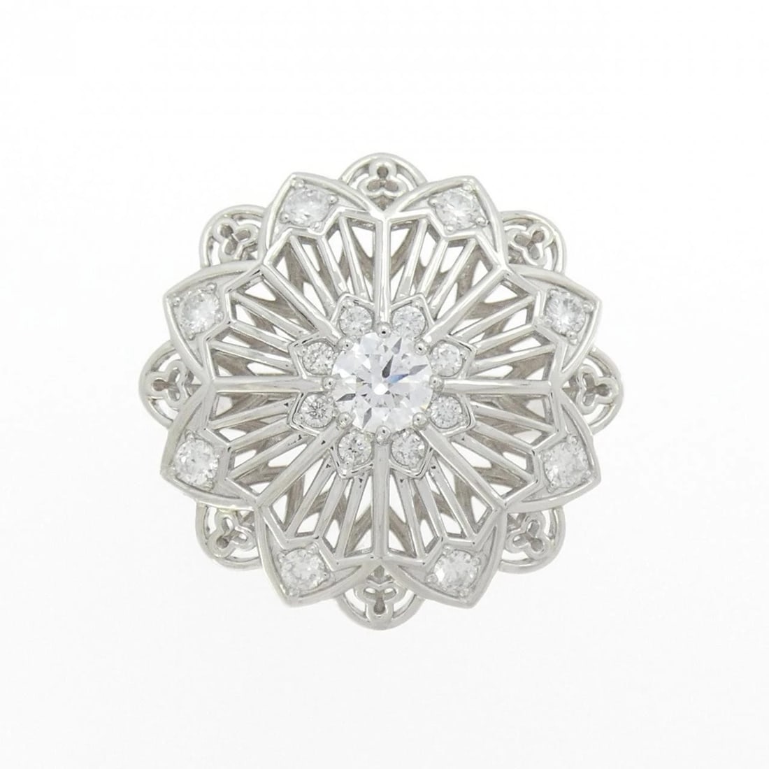 PT950 DIAMOND RING - 2