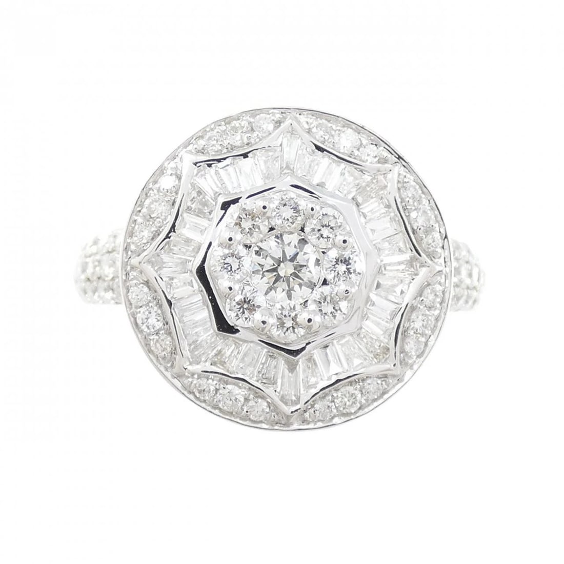 750WG DIAMOND RING - 2