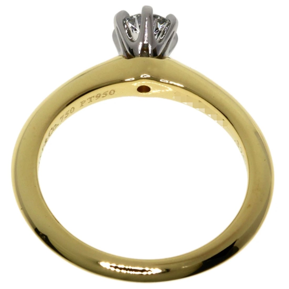 TIFFANY&CO. SOLITAIRE DIAMOND RING (1 of 3)