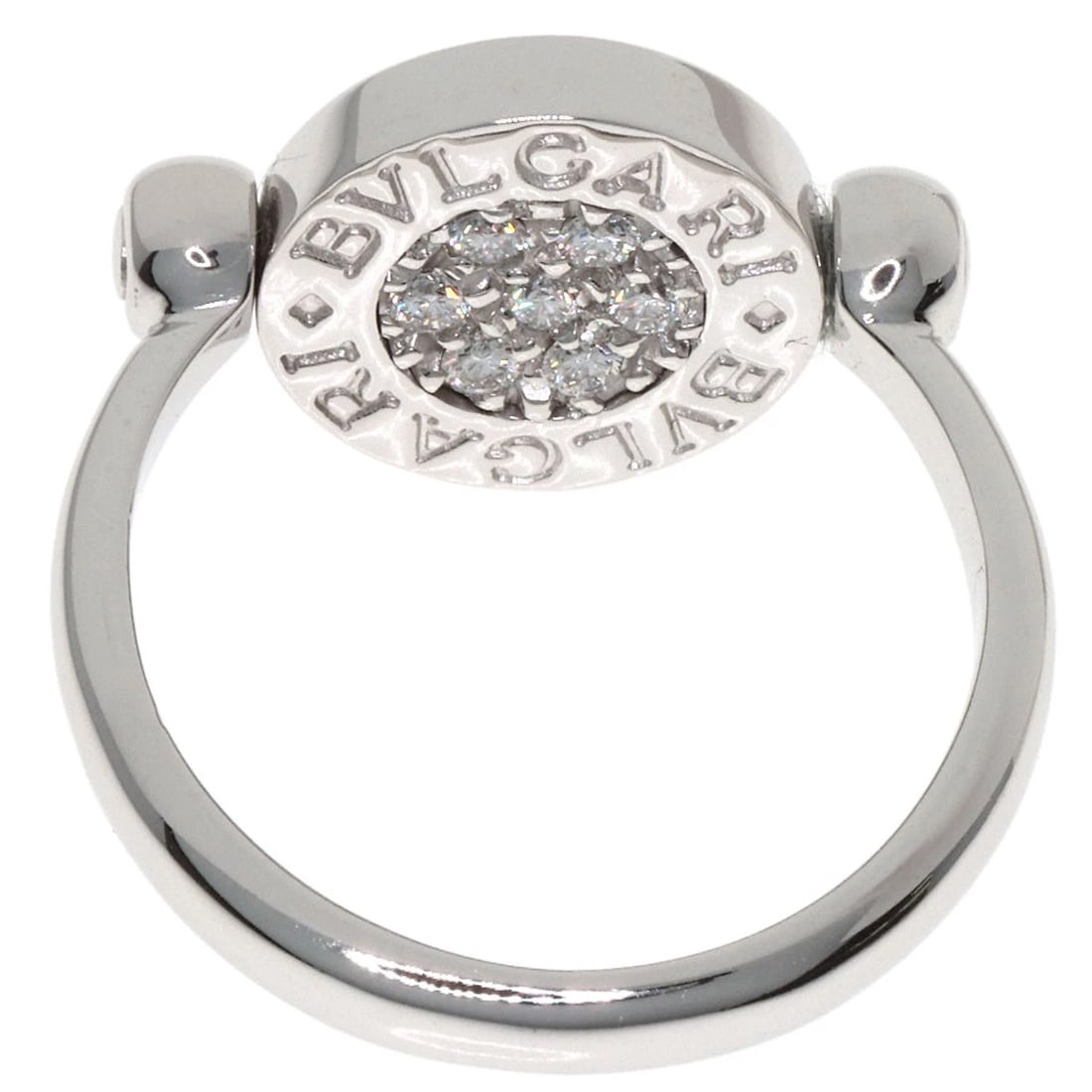 FLIP ONYX DIAMOND RING - 4