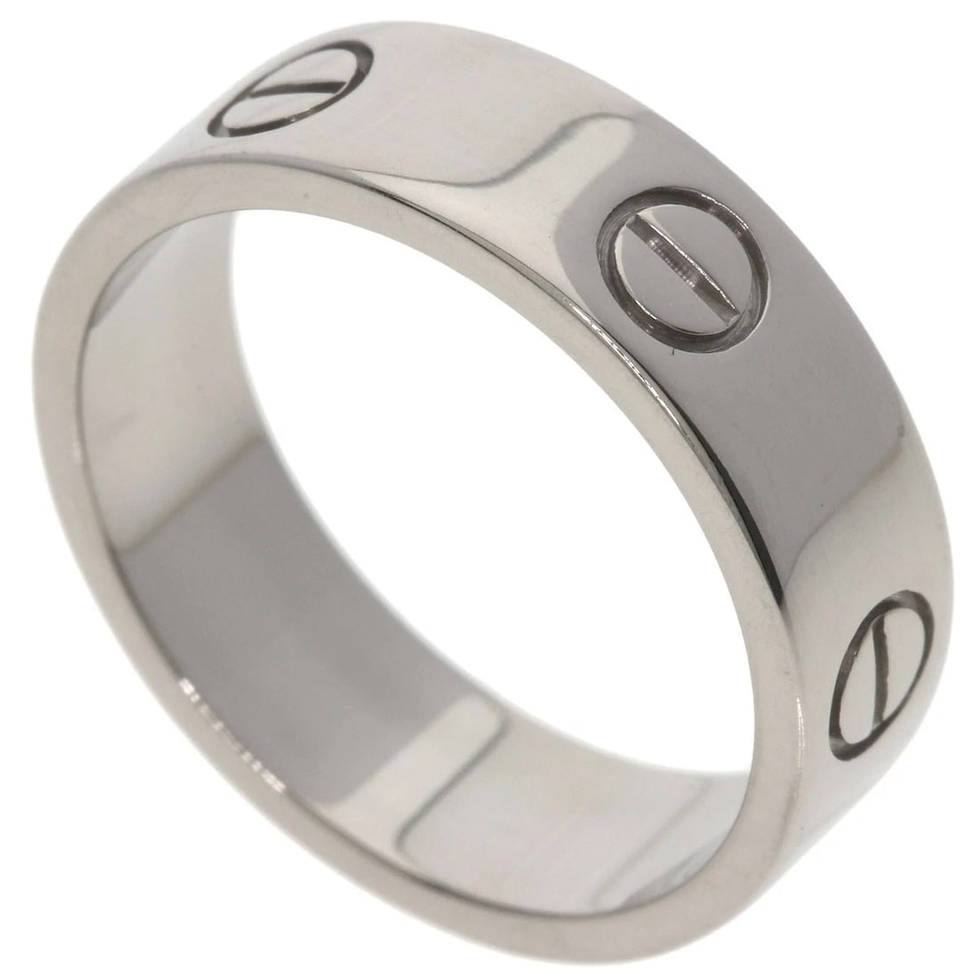 CARTIER LOVE RING RING K18 WHITE GOLD (1 of 5)