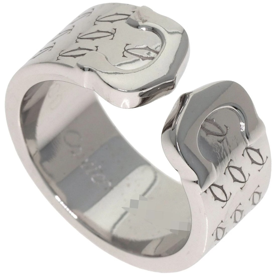 CARTIER 2C CHRISTMAS LIMITED RING K18 WHITE GOLD (1 of 5)