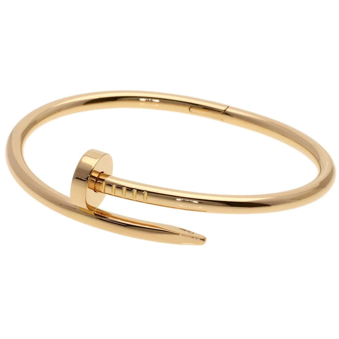 CARTIER JUSTE UNCRE CLASSIC LM BRACELET K18 PINK GOLD (1 of 3)