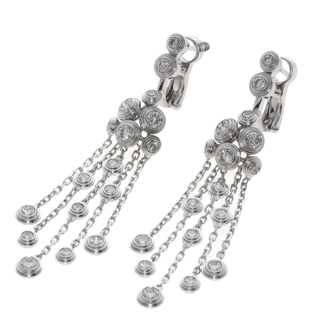 CARTIER DIAMAN LEGER DIAMOND EARRING (1 of 5)