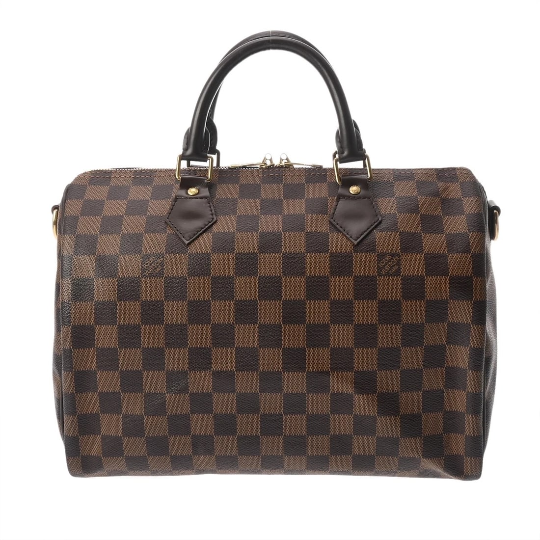 LOUIS VUITTON SPEEDY BANDOULIERE 30: LOUIS VUITTON Speedy Bandouliere 30 Brand: LOUIS VUITTON Type: Handbag Material: Damier canvas Color: Brown Size: H:about 8.3inch W:about 11.8inch D:about 6.7inch Shoulder:about 45.3inch (maximum)